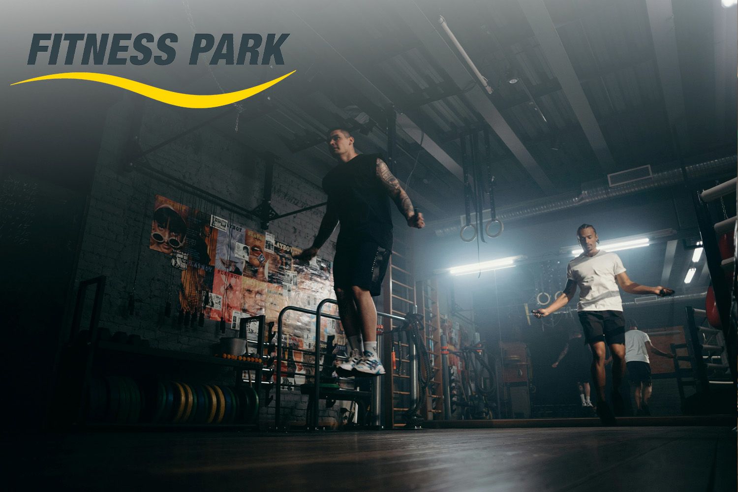 Utilizadores num ginásio semelhante ao Fitness Park / Fotomontagem CONSUMIDOR GLOBAL