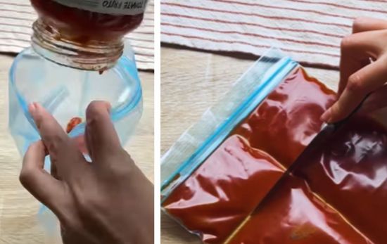 El truco para conservar tus botes de salsas abiertas por porciones en el congelador/ Montaje CG El truco para conservar tus botes de salsas abiertas por porciones en el congelador/ Montaje CG