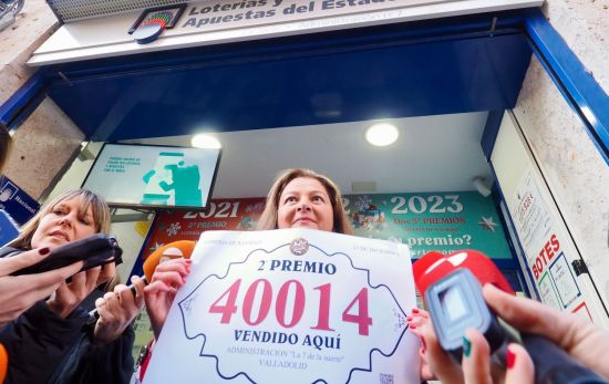 Una administración que repartió el segundo premio del Sorteo Extraordinario de Navidad en 2024 / EP