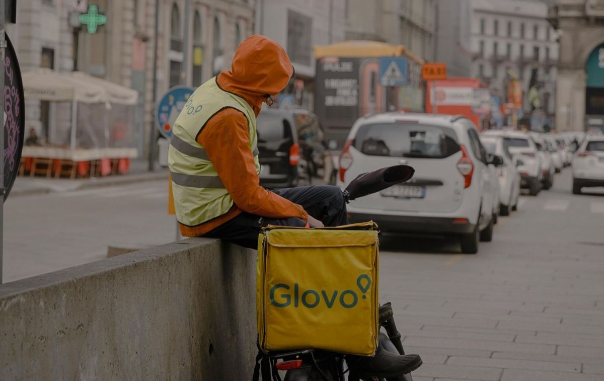 Un repartidor de Glovo / PEXELS Un repartidor de Glovo / PEXELS