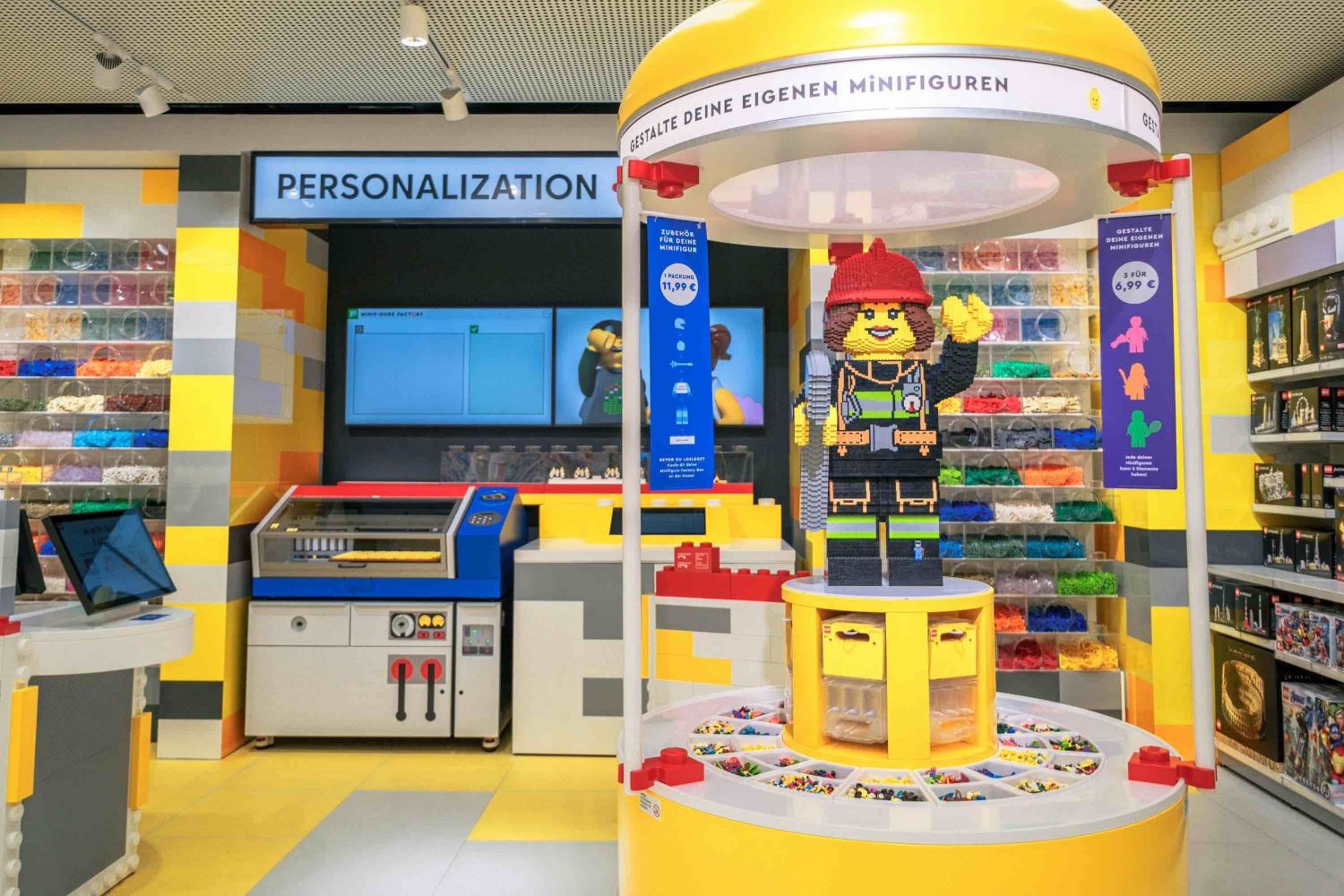 Lego regala figuritas gratis con primer aniversario la flagship store de