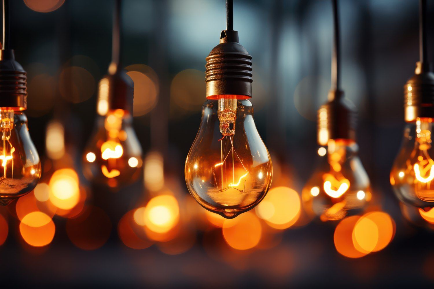 Varias bombillas emiten luz a la hora más barata / FREEPIK Varias bombillas emiten luz a la hora más barata / FREEPIK