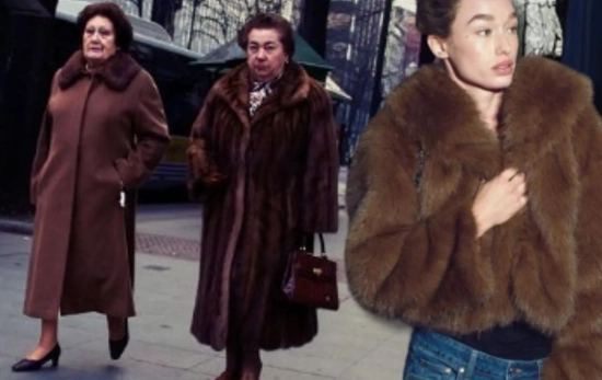 La moda rescata el abrigo de pelo de las abuelas/ Montaje CG La moda rescata el abrigo de pelo de las abuelas/ Montaje CG