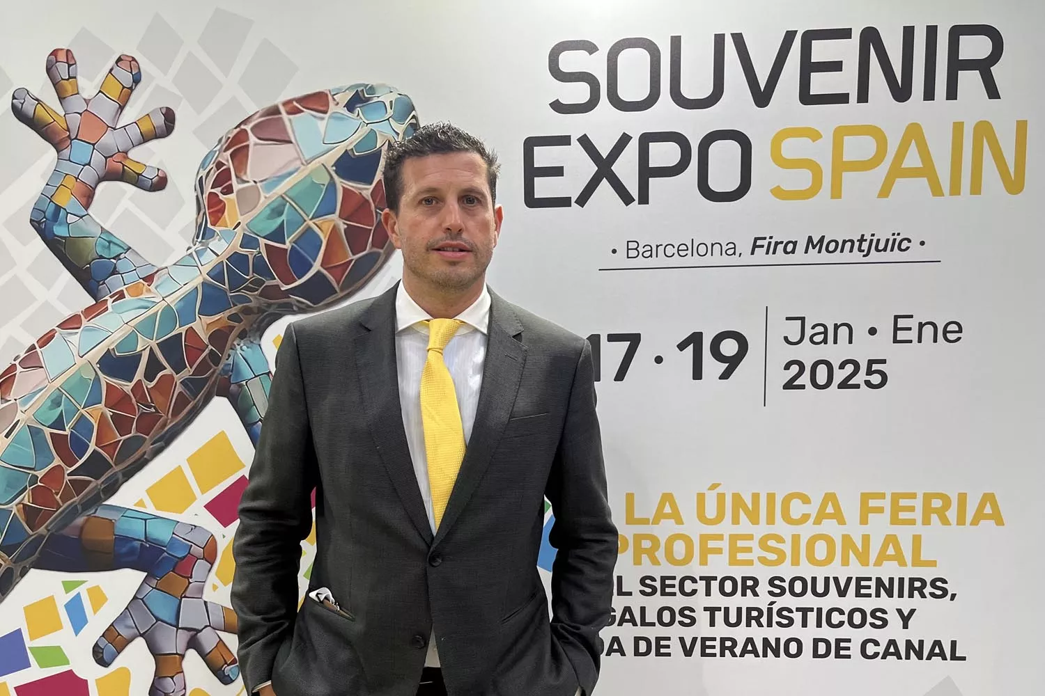 Fabio Nardella, director de la feria Souvenir Expo Spain / TEO CAMINO