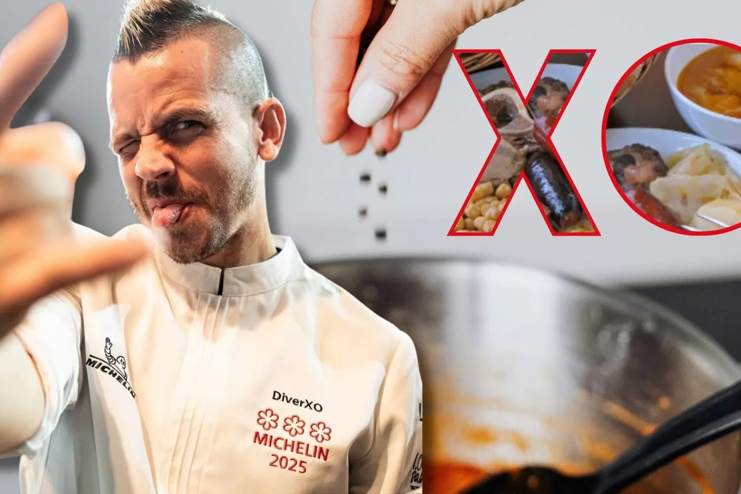 El truco de Dabiz Muñoz para hacer la pasta/ Montaje CG