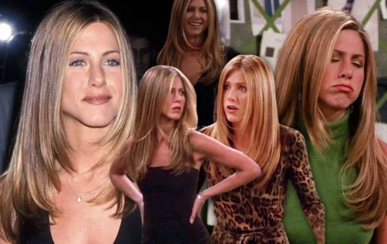 Jennifer Aniston corte de pelo en 'Friends'/ Montaje CG Jennifer Aniston corte de pelo en 'Friends'/ Montaje CG