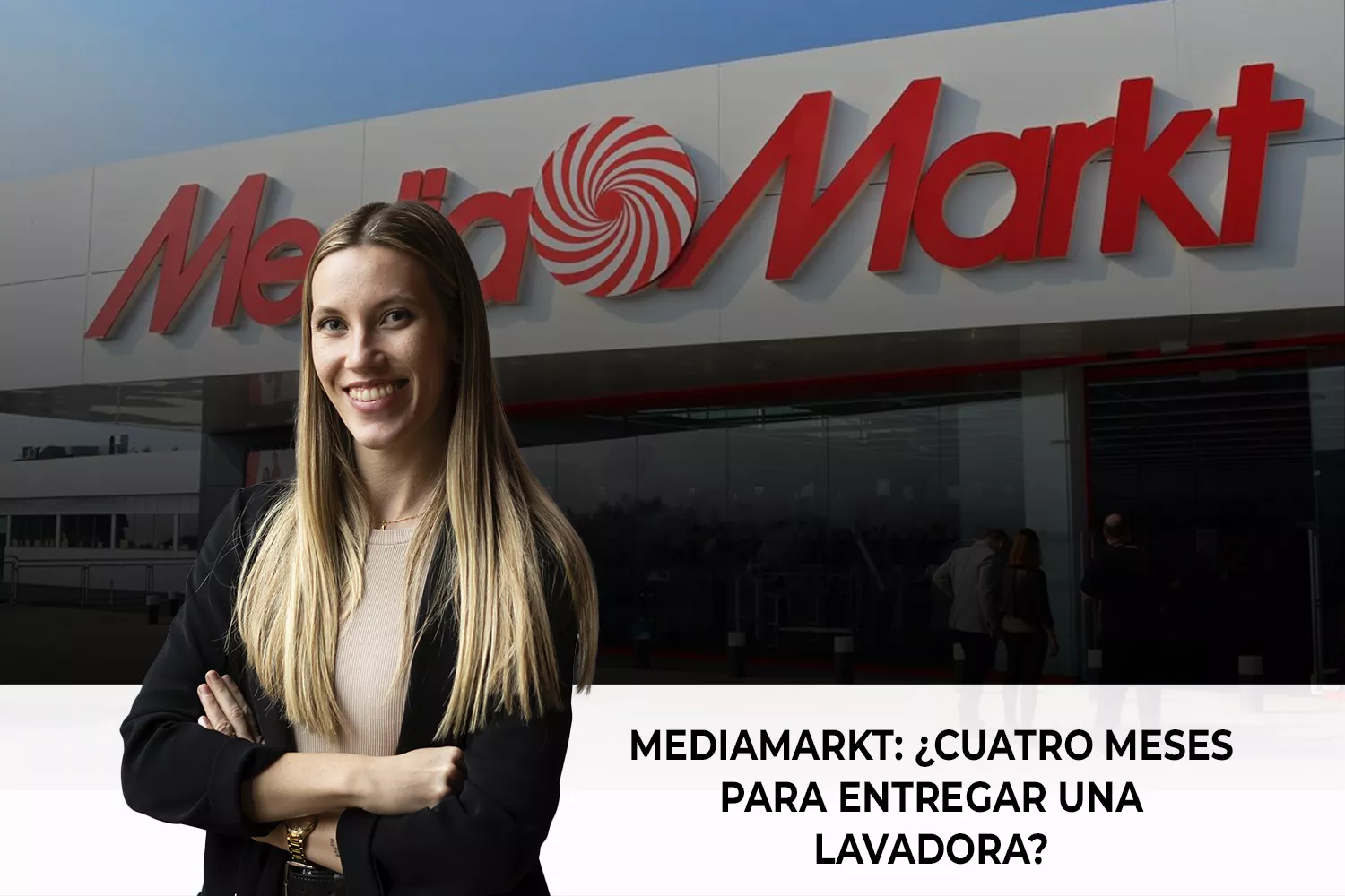 Videoblog Ana Siles na MediaMarkt / Fotomontagem GLOBAL CONSUMER
