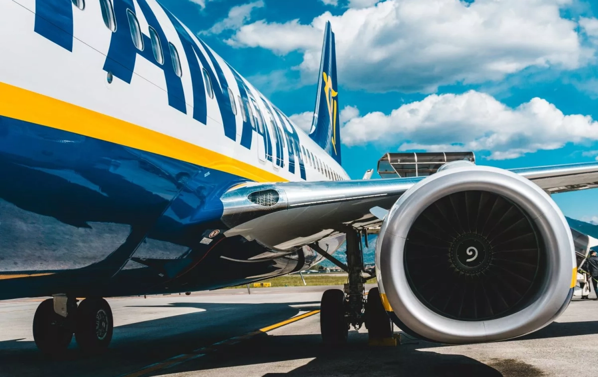 Un avión de Ryanair / UNSPLASH Un avión de Ryanair / UNSPLASH