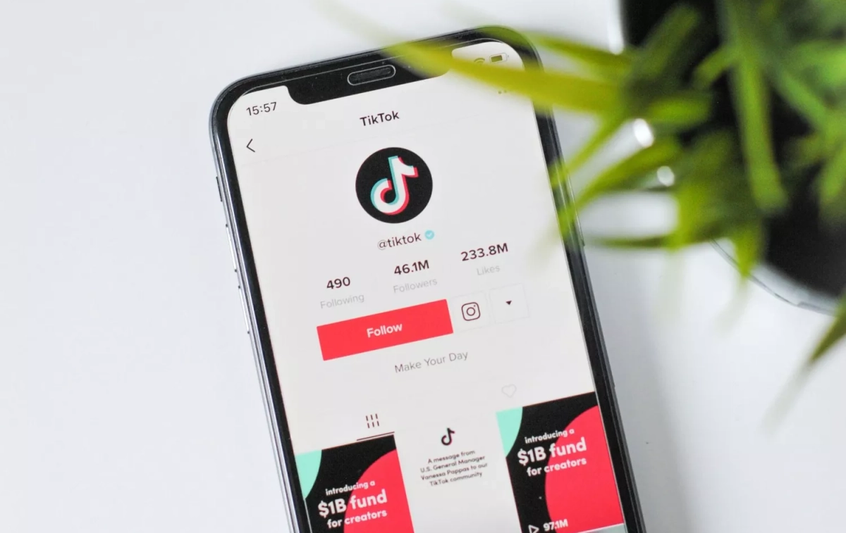 Un móvil con TikTok / UNSPLASH