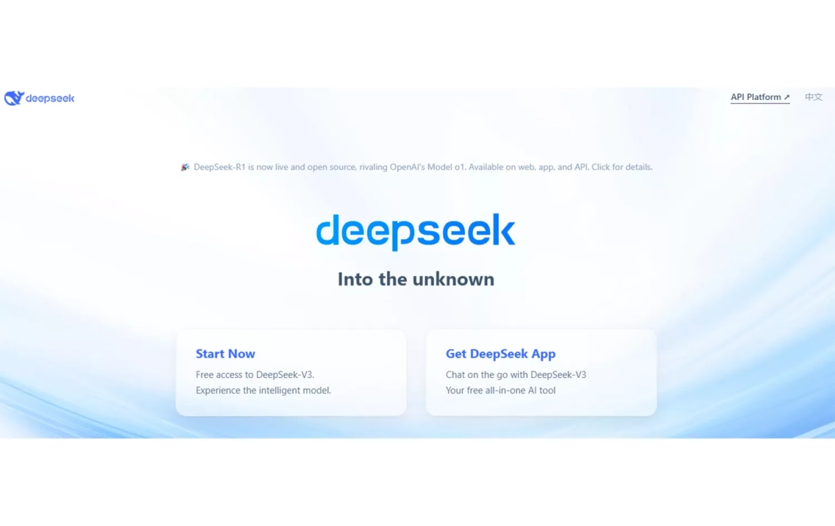 Página de acceso a Deepkseek / CONSUMIDOR GLOBAL Página de acceso a Deepkseek / CONSUMIDOR GLOBAL