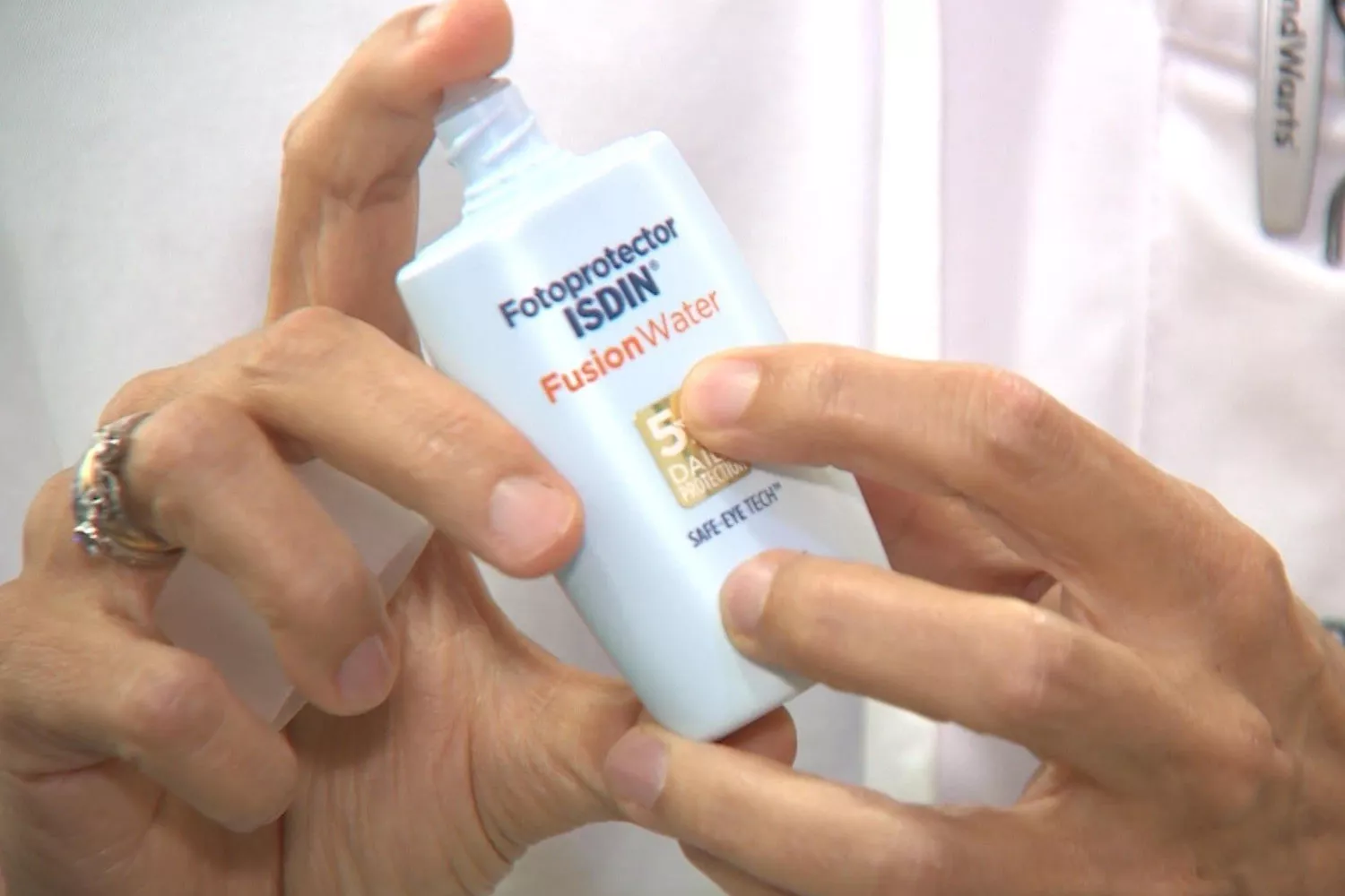 El producto Isdin Fusión WaterMagic SPF +50 / EUROPA PRESS El producto Isdin Fusión WaterMagic SPF +50 / EUROPA PRESS