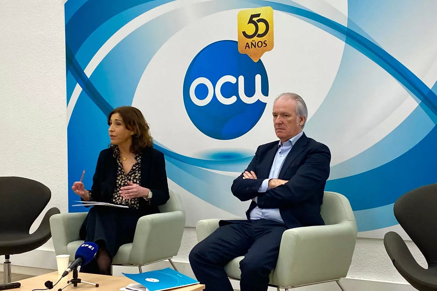 Dos directivos de la OCU / OCU - EP