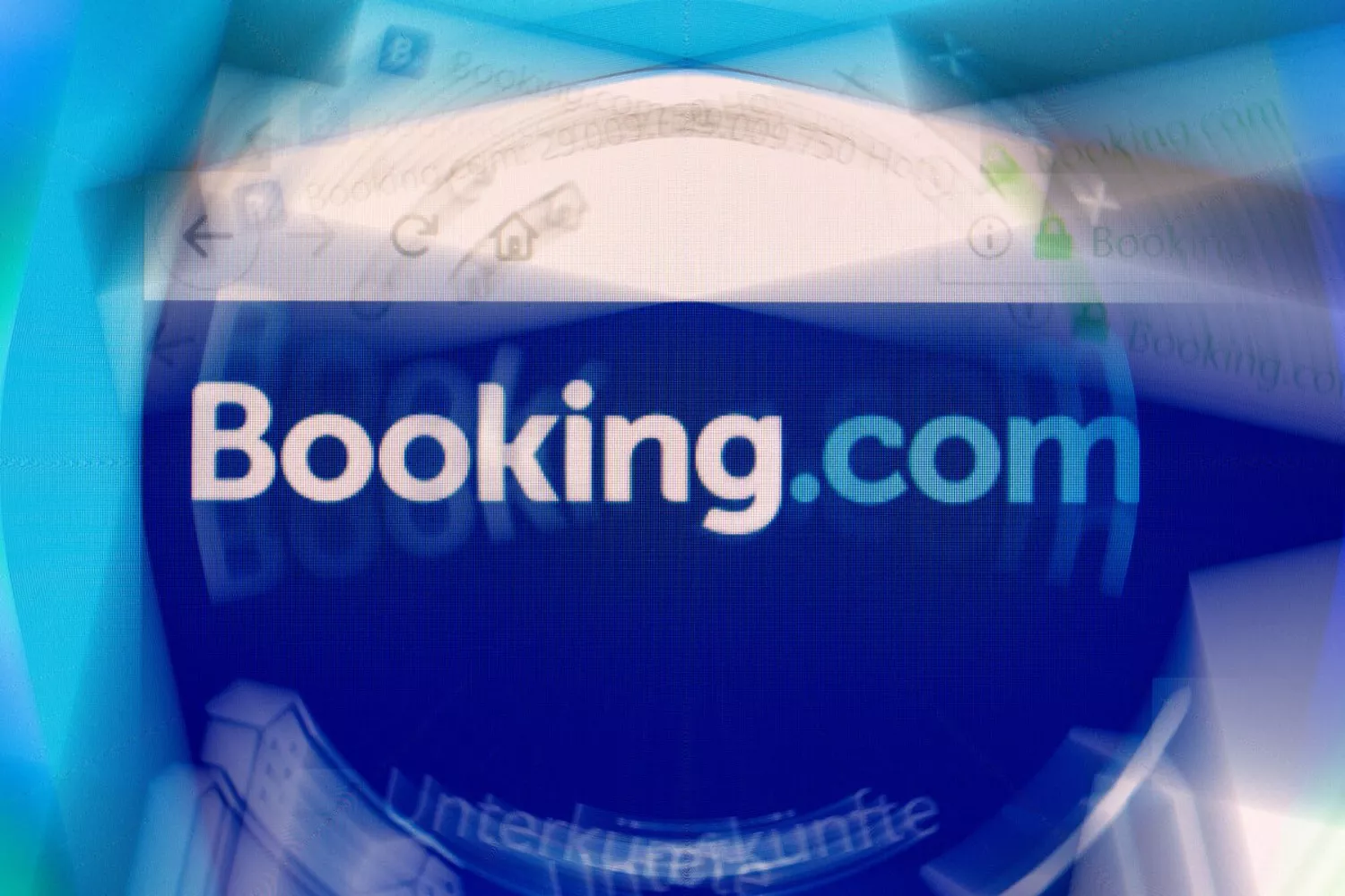 O logo da Booking