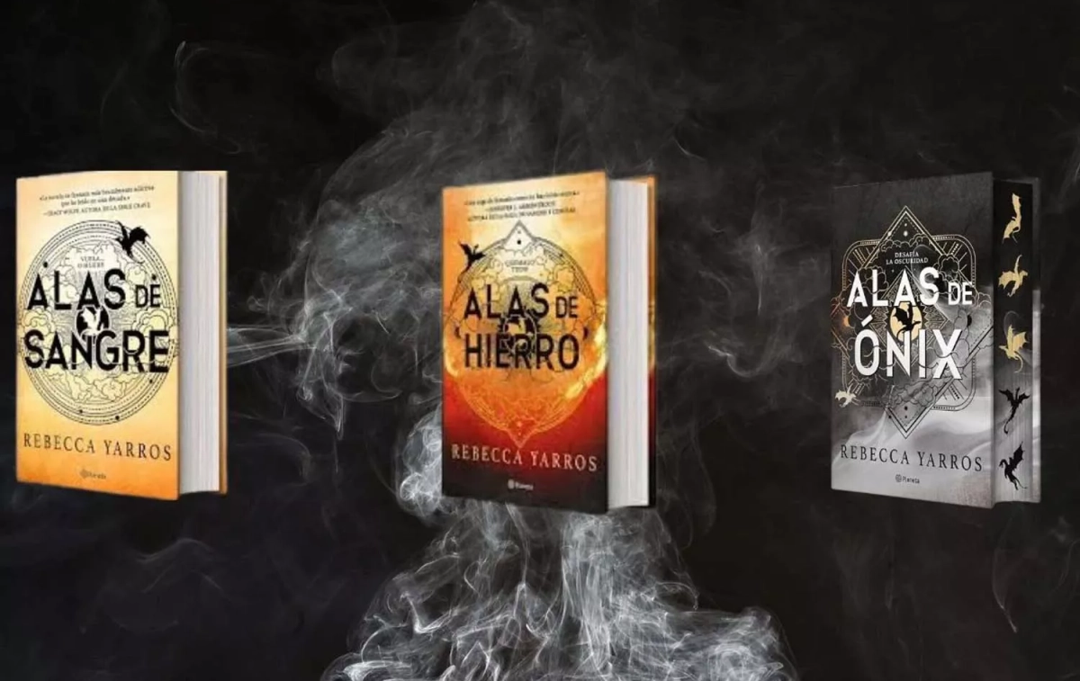 Los tres primeros libros de la serie Empíreo de Rebecca Yarros Los tres primeros libros de la serie Empíreo de Rebecca Yarros