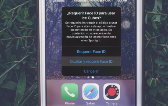 Cómo usar el requerimiento de 'Face ID'para ocultar 'apps'/ Montaje CG Cómo usar el requerimiento de 'Face ID'para ocultar 'apps'/ Montaje CG
