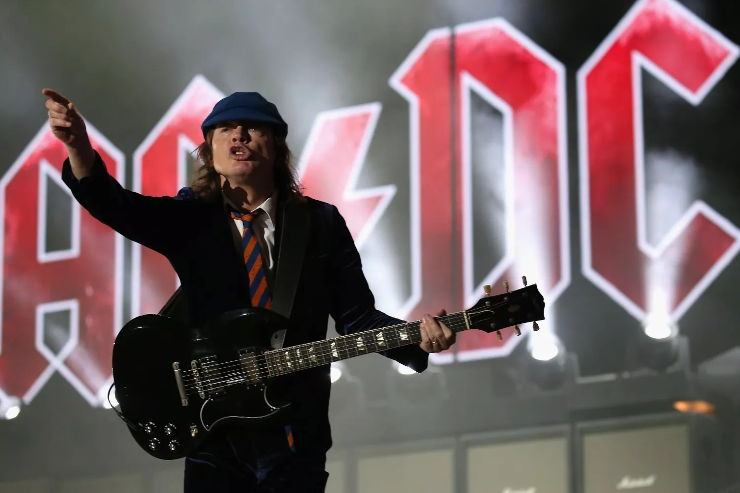 Neil Young, del grupo AC/DC, que actuará en Madrid en julio / EUROPA PRESS - KARL WALTER