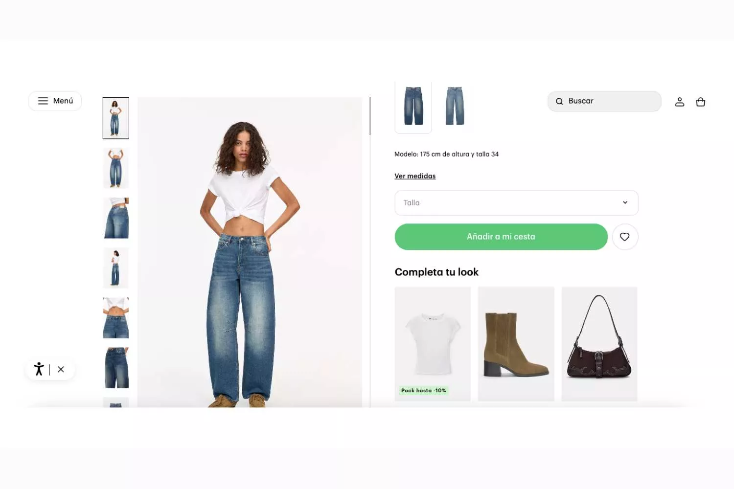 'Barrell jeans' de Pull and Bear / PULL AND BEAR 'Barrell jeans' de Pull and Bear / PULL AND BEAR