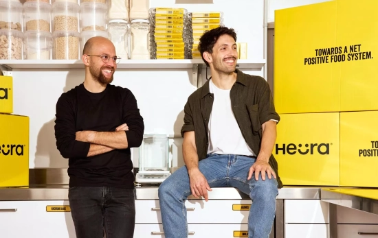 Marc Coloma (izquierda) y Bernat Añaños, cofundadores de la marca / HEURA Marc Coloma (izquierda) y Bernat Añaños, cofundadores de la marca / HEURA