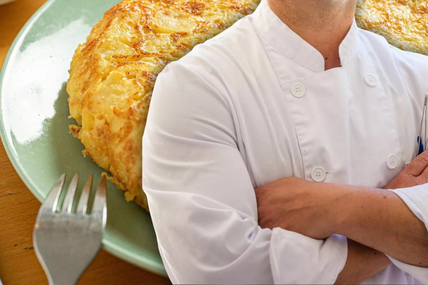  Así es el extraño truco de un chef para alargar la vida de tu tortilla/ Montaje CG