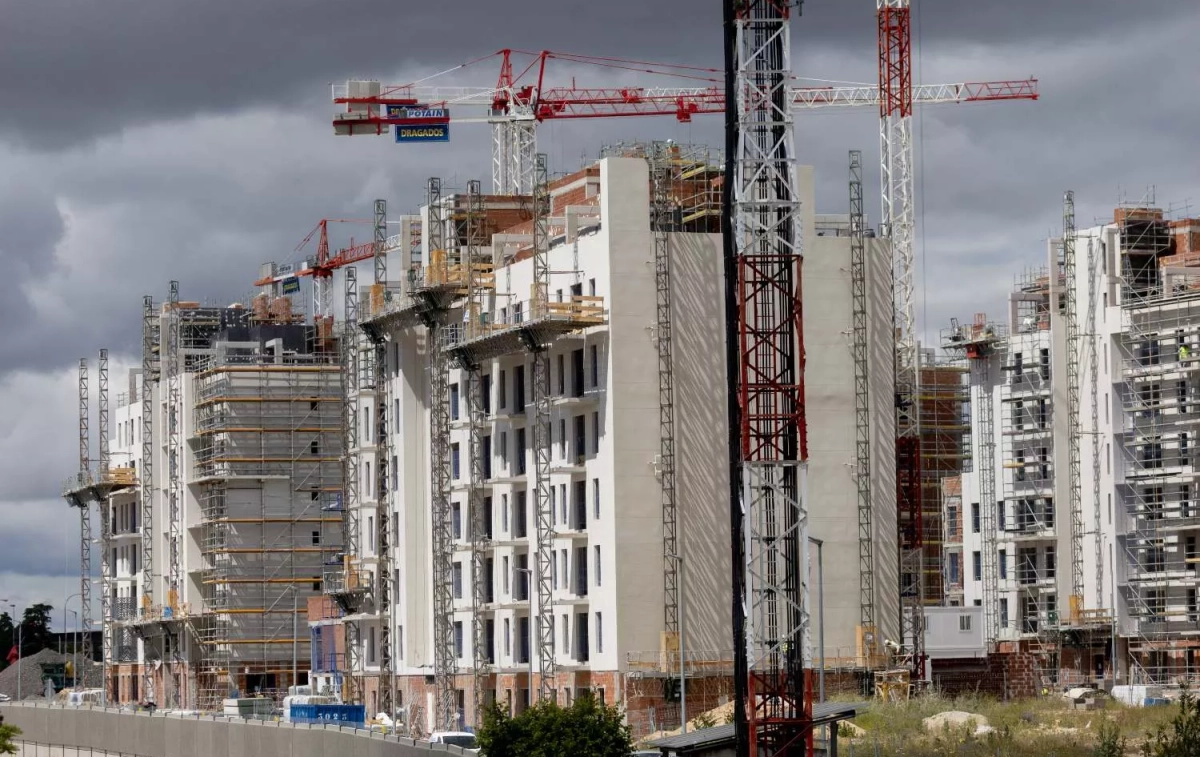 Un bloque de viviendas en construcción / EUROPA PRESS - EDUDARDO PARRA Un bloque de viviendas en construcción / EUROPA PRESS - EDUDARDO PARRA