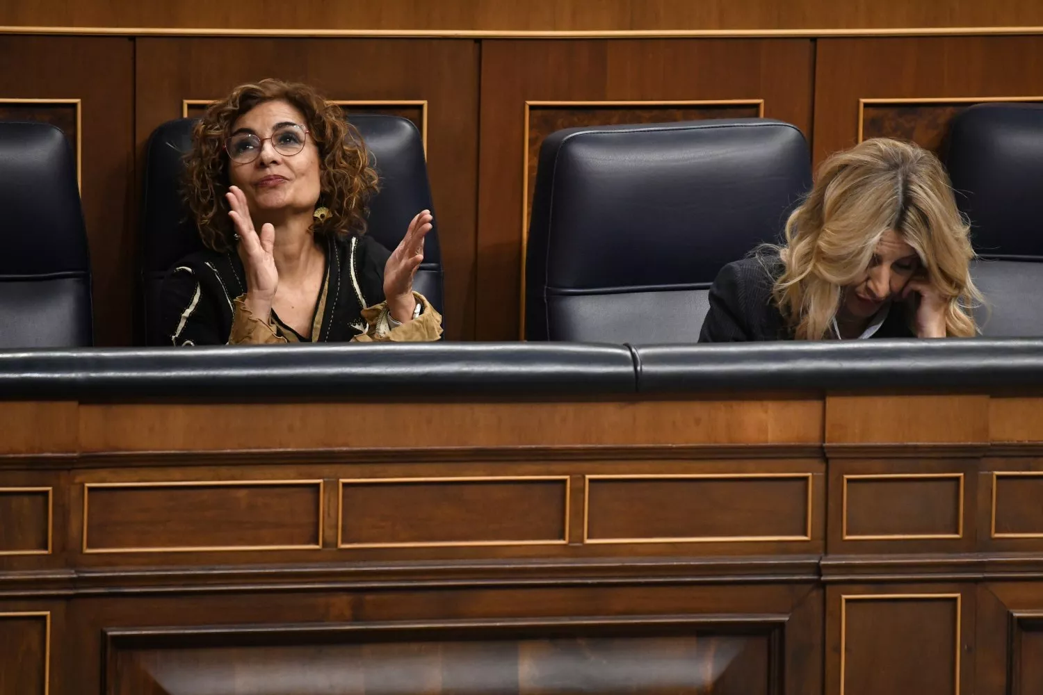 María Jesús Montero (Hacienda) y Yolanda Díaz (Trabajo) / Fernando Sánchez - EP