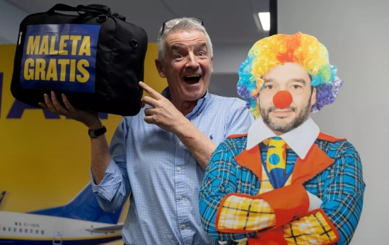 El consejero delegado de Ryanair, Michael O'Leary, durante una rueda de prensa de Ryanair / EUROPA PRESS - EDUARDO PARRA El consejero delegado de Ryanair, Michael O'Leary, durante una rueda de prensa de Ryanair / EUROPA PRESS - EDUARDO PARRA