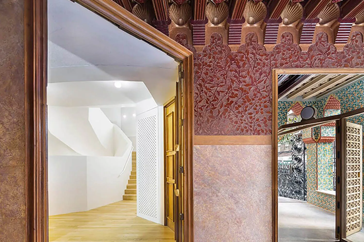 Diferentes salas del edificio POL VILADOMS CASA VICENS