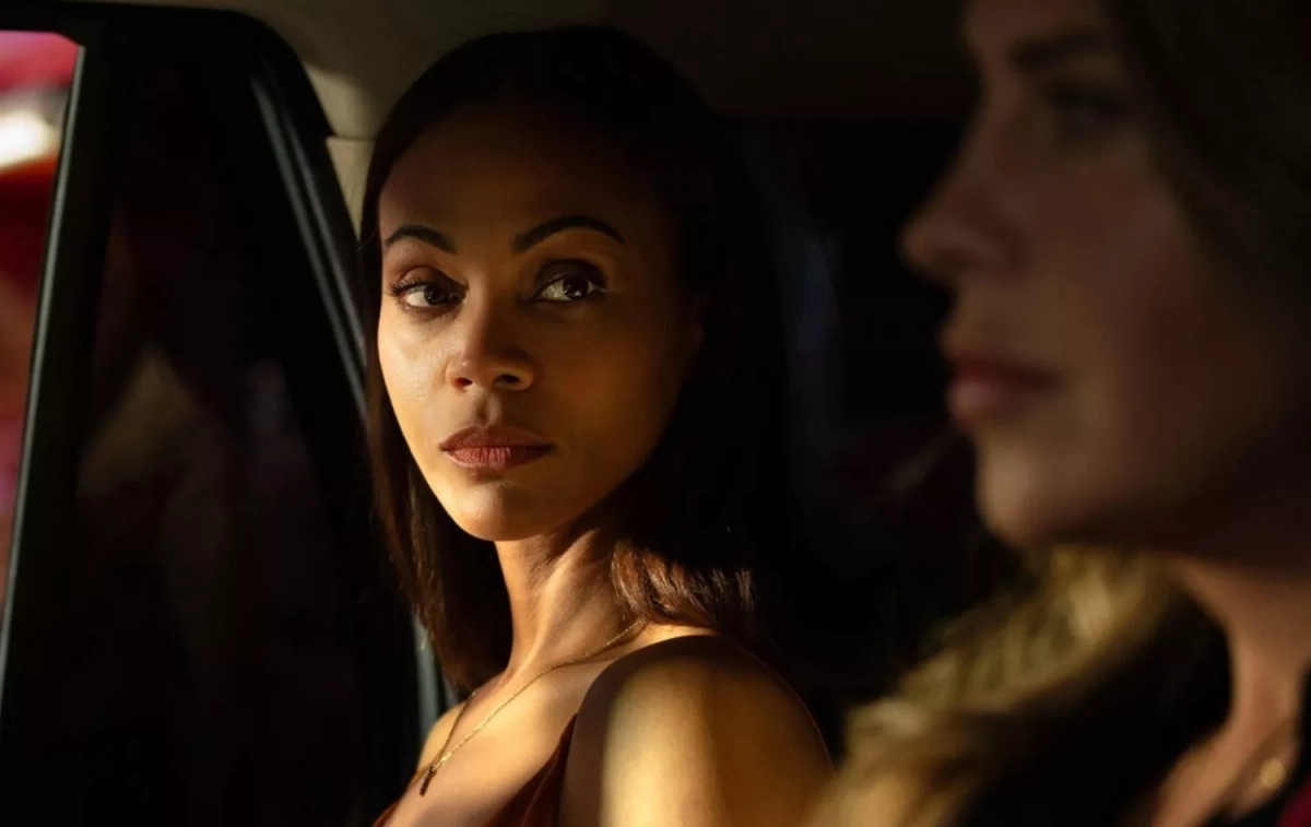 Zoe Saldaña y Karla Sofía Gascón en una escena de 'Emilia Pérez' / PATHE Zoe Saldaña y Karla Sofía Gascón en una escena de 'Emilia Pérez' / PATHE