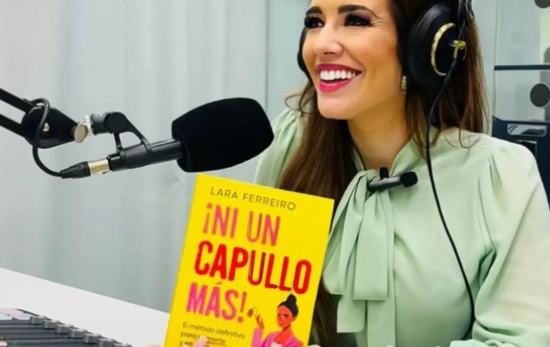 La popular psicóloga Lara Ferreiro presenta su nuevo libro '¡Ni un capullo más!'/ @psicologa_laraferreiro