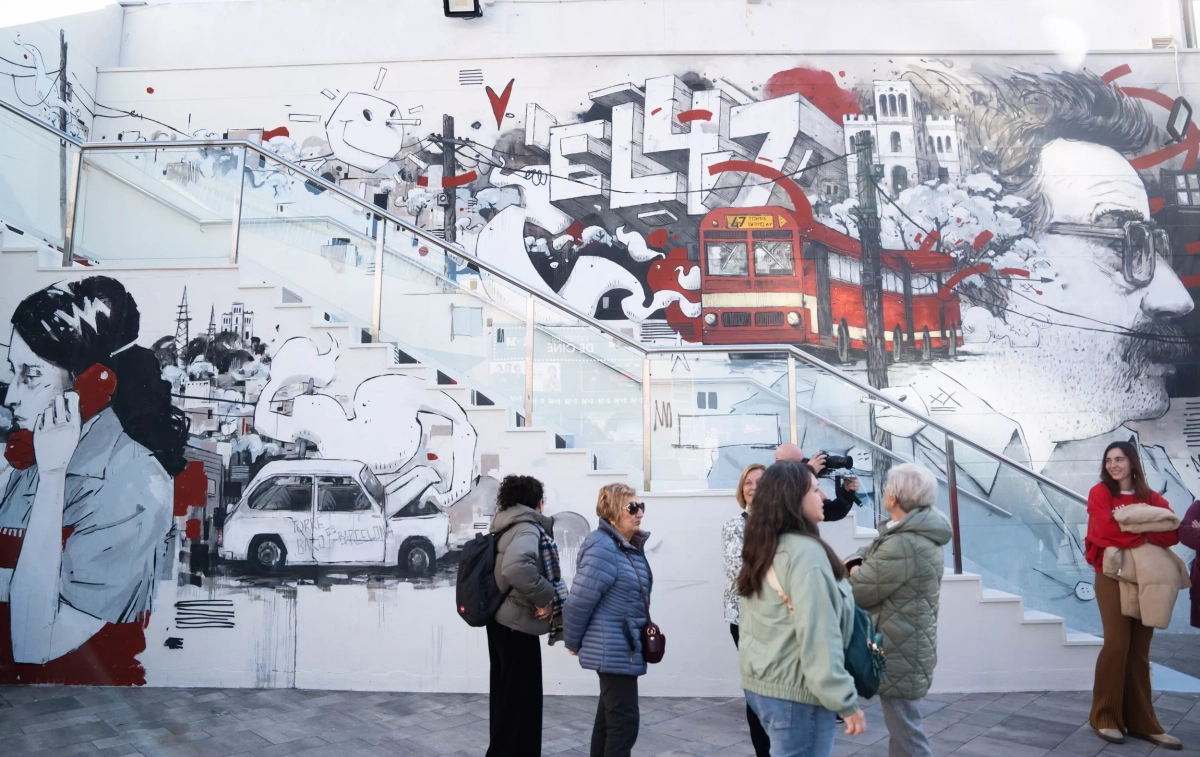 Mural El 47 / GALA ESPÍN Mural El 47 / GALA ESPÍN