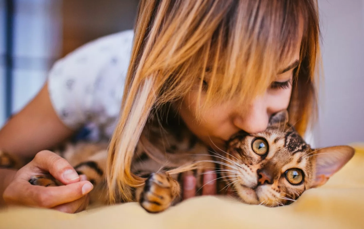 Una chica con su gato / FREEPIK - freepic.diller Una chica con su gato / FREEPIK - freepic.diller