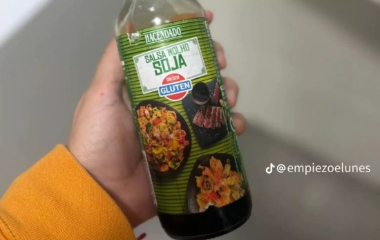 Salsa de soja Hacendado/@empiezoelunes Salsa de soja Hacendado/@empiezoelunes