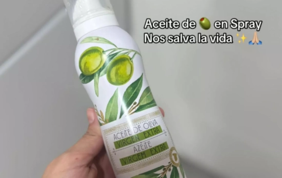 Aceite de oliva en spray Hacendado/ @empiezoelunes Aceite de oliva en spray Hacendado/ @empiezoelunes