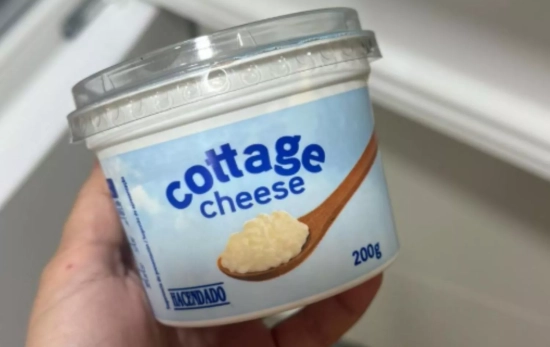 Queso cottage Hacendado/ @empiezoelunes Queso cottage Hacendado/ @empiezoelunes