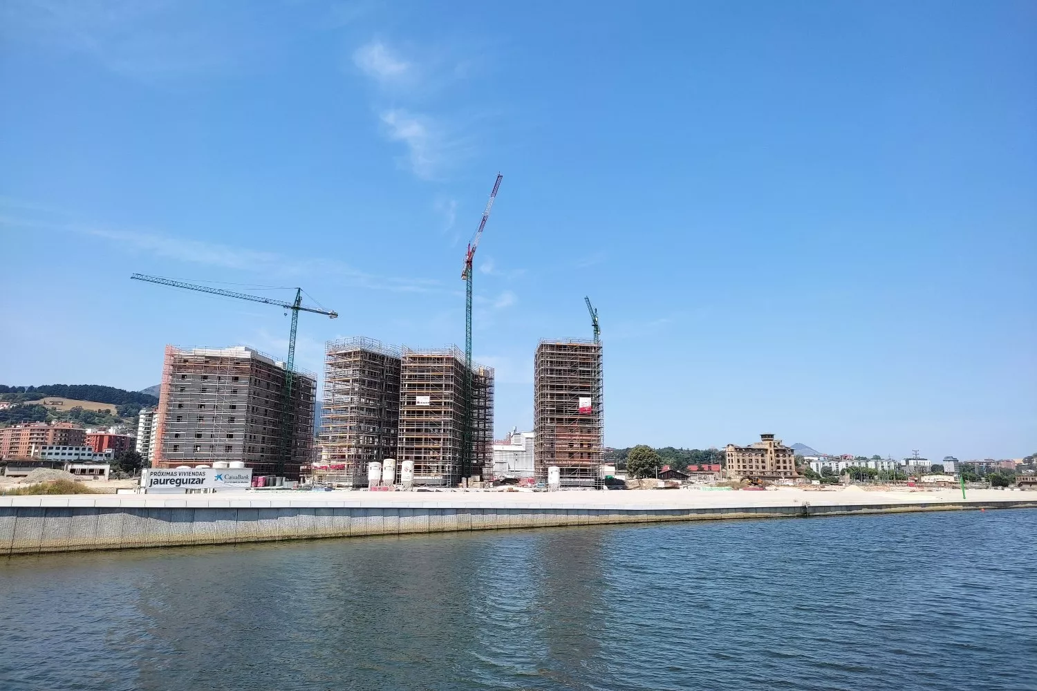 Pisos en construcción en Zorrotzaurre (Bilbao) / EUROPA PRESS