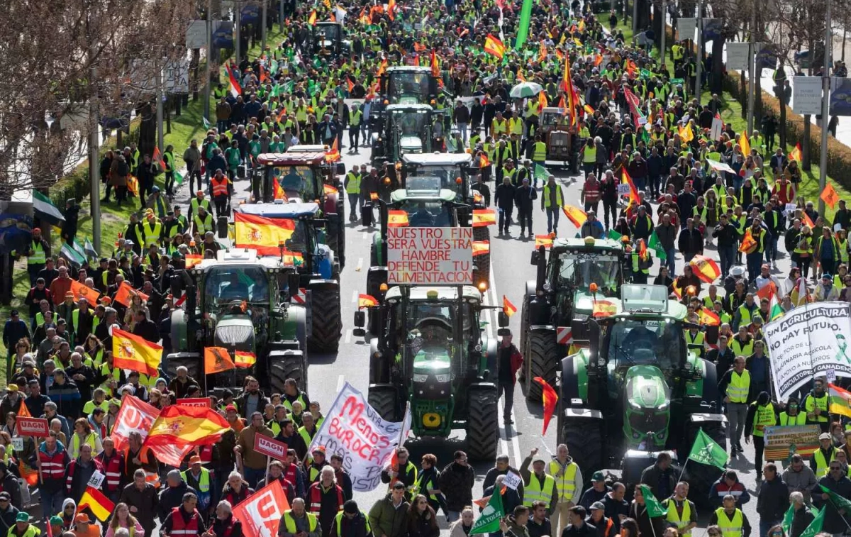 Manifestación en el campo / EUROPA PRESS - ALBERTO ORTEGA