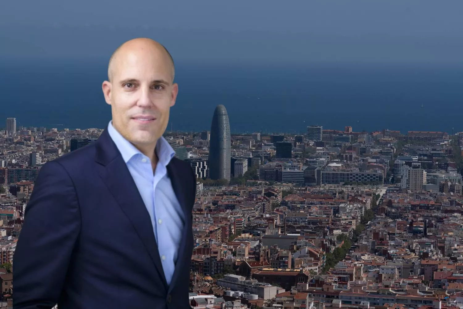 Carlos Bajo, 'managing director' de Laborde Marcet / Fotomontaje CONSUMIDOR GLOBAL