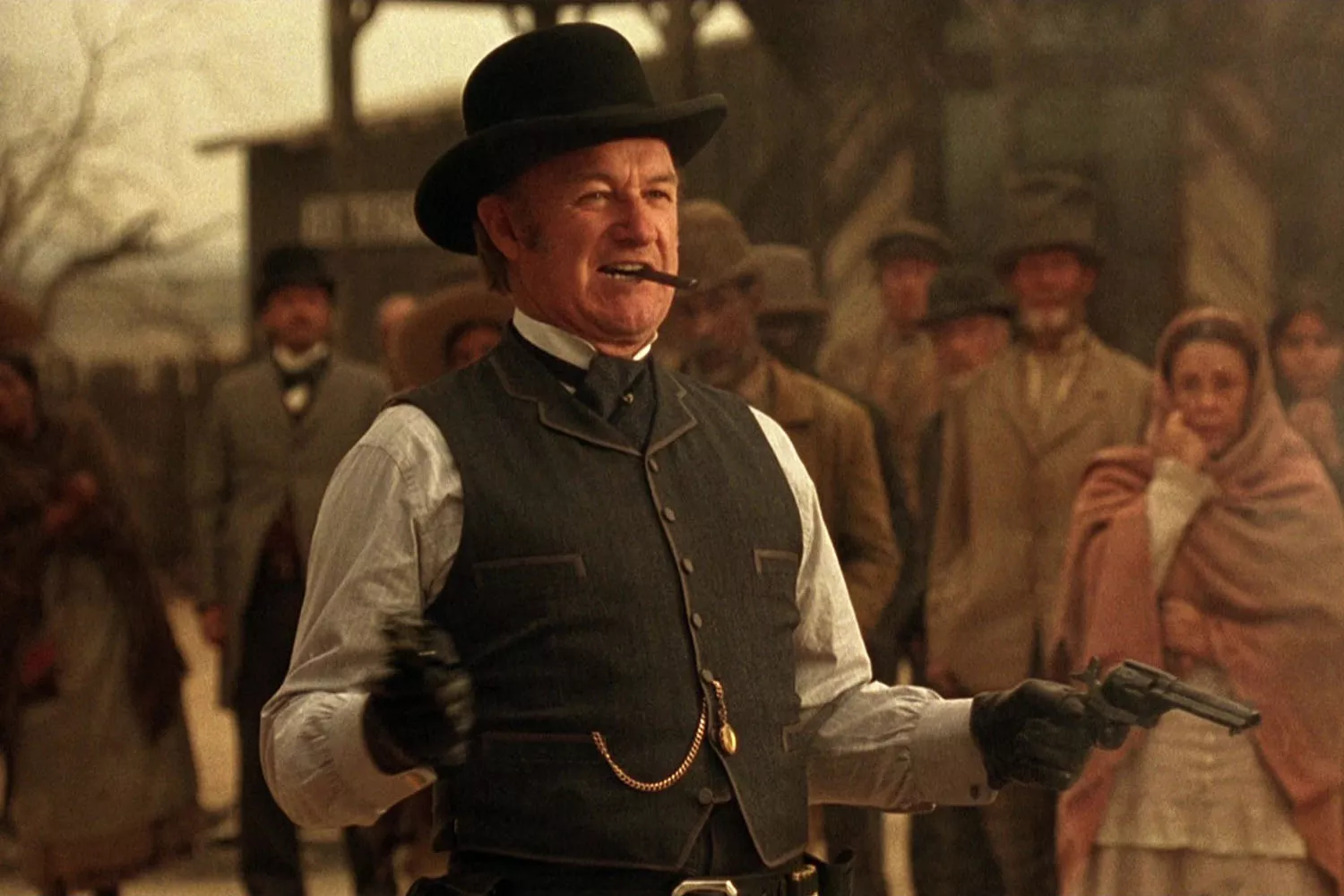 Gene Hackman en una escena de la película 'Wyatt Earp' (1994)