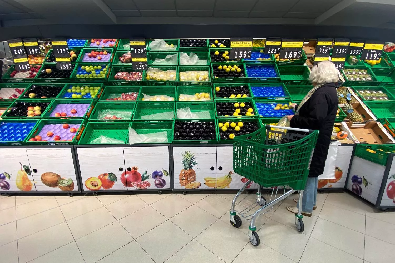 compra en un supermercado