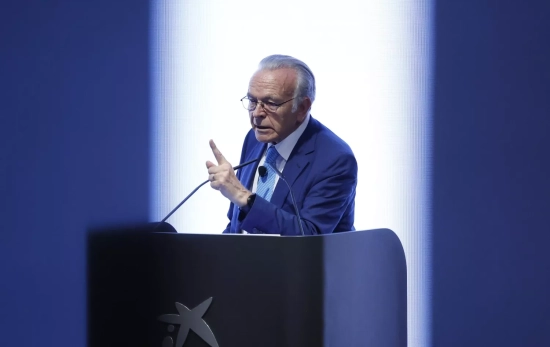 Isidro Fainé interviene durante la presentación del nuevo Plan Estratégico 2025-2030 de CriteriaCaixa Isidro Fainé interviene durante la presentación del nuevo Plan Estratégico 2025-2030 de CriteriaCaixa