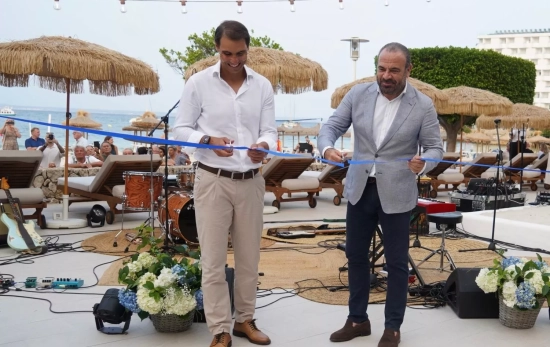 Inauguración Zel Mallorca con el tenista Rafa Nadal y el CEO y presidente de Meliá Hotel International Gabriel Escarrer / EP - MELIA HOTELS INTERNATIONAL Inauguración Zel Mallorca con el tenista Rafa Nadal y el CEO y presidente de Meliá Hotel International Gabriel Escarrer / EP - MELIA HOTELS INTERNATIONAL