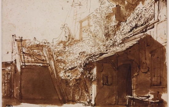Un dibujo de Rembrandt / MUSEO GUGGENHEIM Un dibujo de Rembrandt / MUSEO GUGGENHEIM