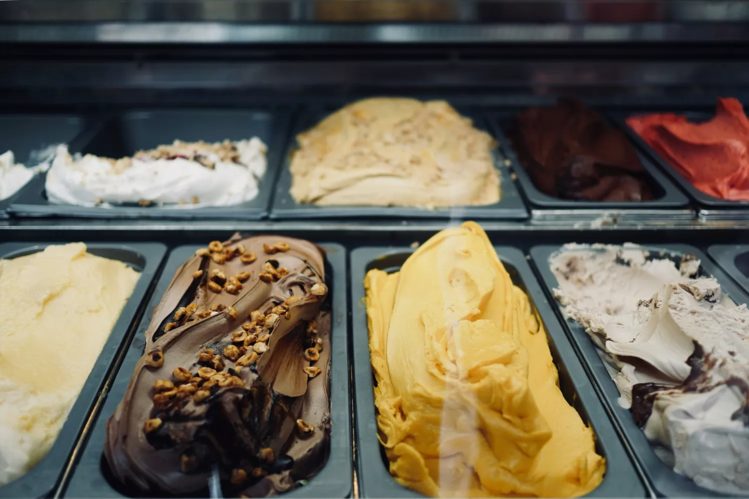 Helados de varios sabores   UNSPLASH