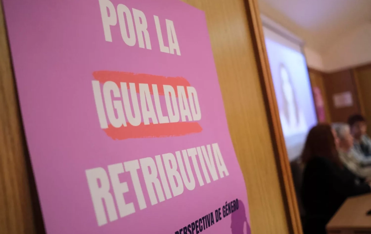 Presentación de un estudio sobre la brecha salarial entre hombres y mujeres Alberto Valdés EFE Presentación de un estudio sobre la brecha salarial entre hombres y mujeres Alberto Valdés EFE