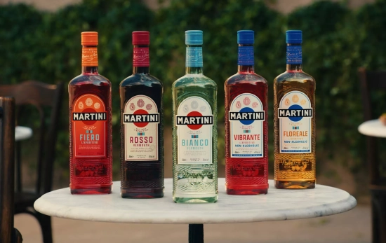 Las nuevas botellas de Martini