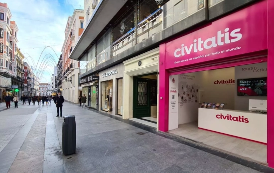 Un local de Civitatis que ofrece excursiones / HOSTELTUR