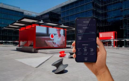 Ilustración de Vodafone vinculada a la prueba piloto para probar las capacidades de las frecuencias 5G en la banda de 26 gigahercios (GHz) / EP - VODAFONE Ilustración de Vodafone vinculada a la prueba piloto para probar las capacidades de las frecuencias 5G en la banda de 26 gigahercios (GHz) / EP - VODAFONE