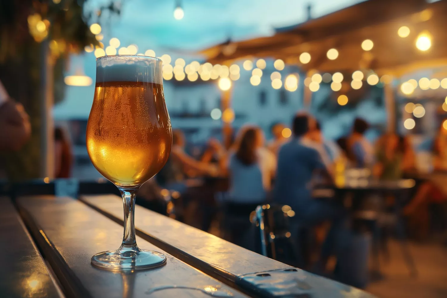 Una cerveza en una terraza / UNSPLASH
