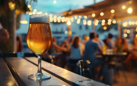 Una cerveza en una terraza / UNSPLASH Una cerveza en una terraza / UNSPLASH