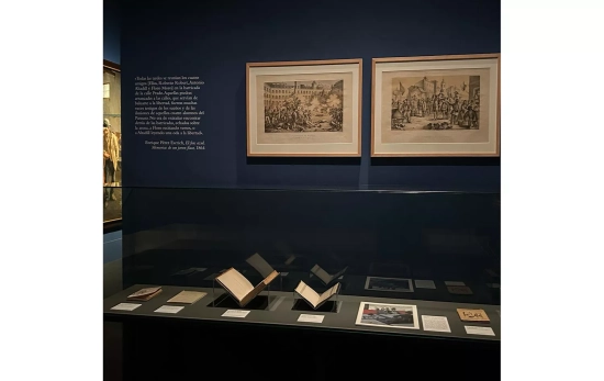 Una vista de la exposición / MUSEO DE HISTORIA DE MADRID - FACEBOOK Una vista de la exposición / MUSEO DE HISTORIA DE MADRID - FACEBOOK
